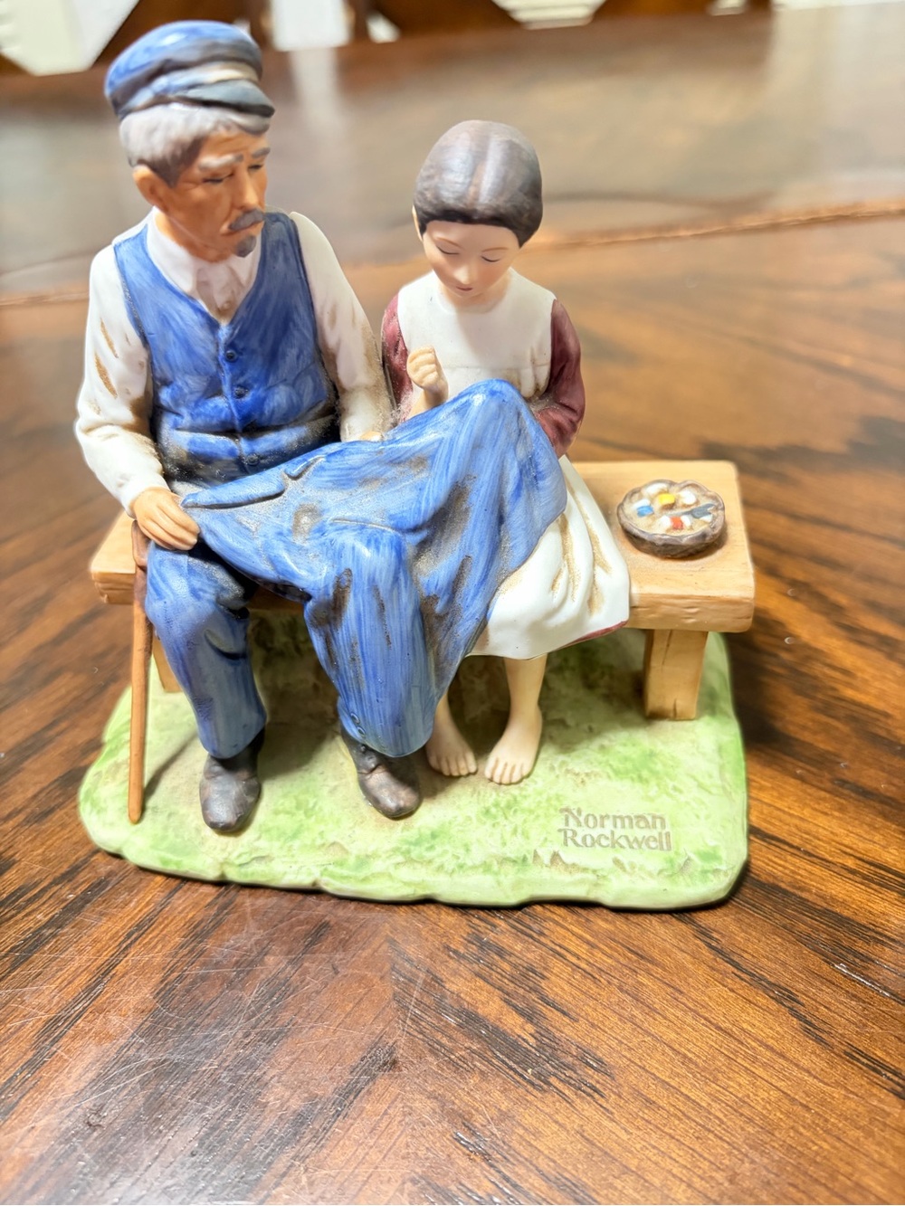 Vintage Norman Rockwell Porcelain “The Lighthouse Keepers Daughter” 1979